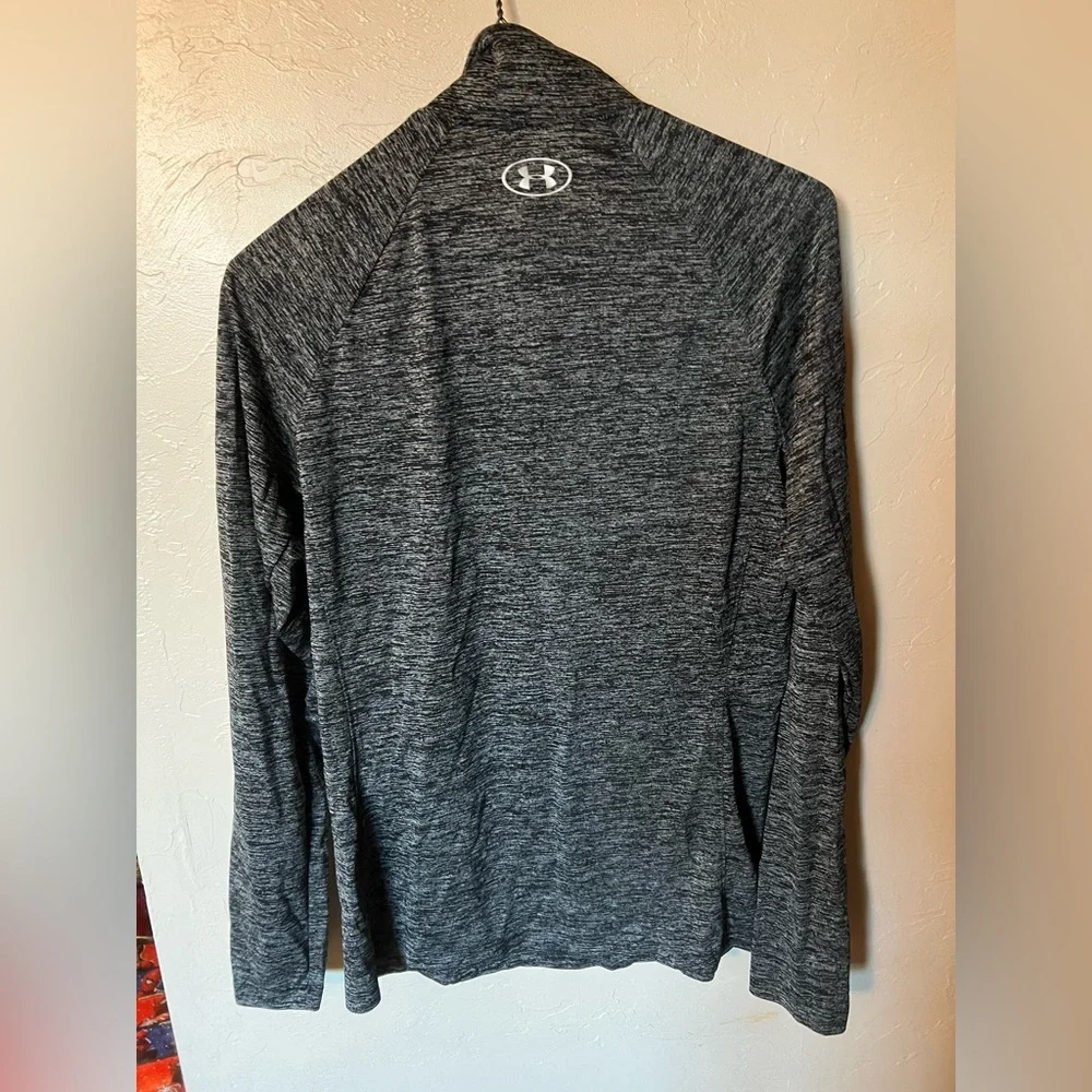 Women Medium Loose‎ Heatgear Under Armour Jacket Grey